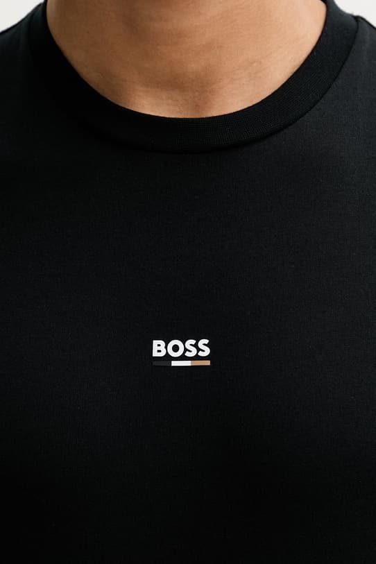 Хлопковая футболка BOSS для отдыха Футболка Iconic - фото 6