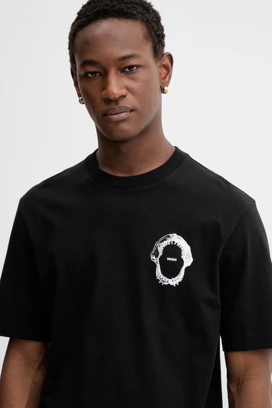 Хьюго Синяя футболка Nofishix - фото 5