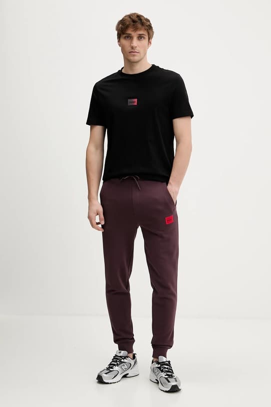 Хлопковая футболка HUGO Danotie - фото 3