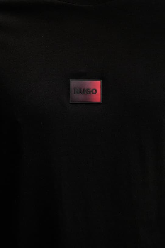 Хлопковая футболка HUGO Danotie - фото 6