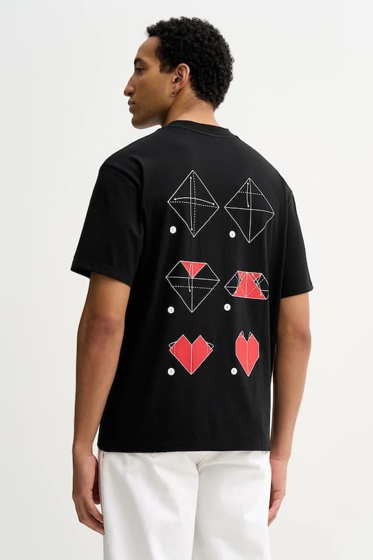 Хлопковая футболка HUGO Dalentin - фото 2