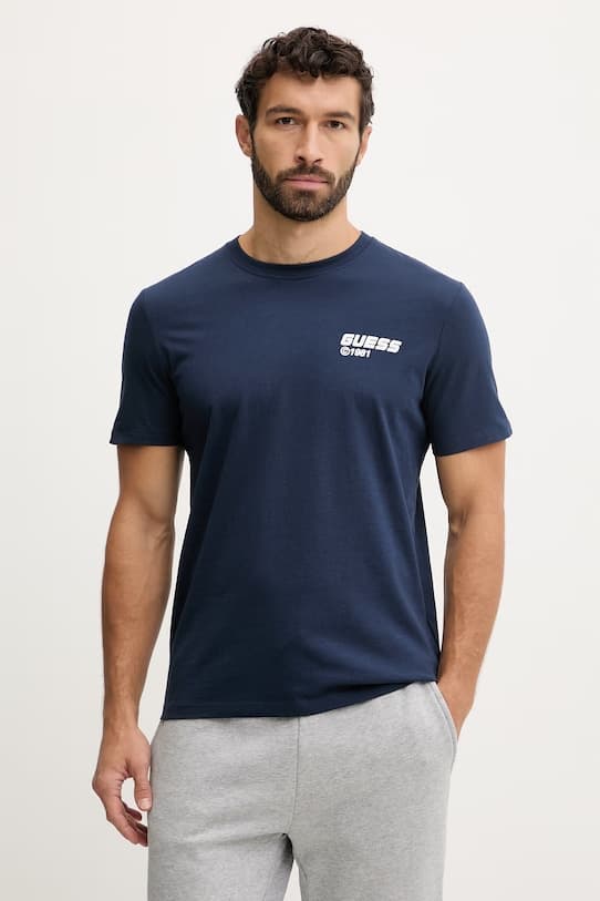 Хлопковая футболка Guess LAURO - фото 2