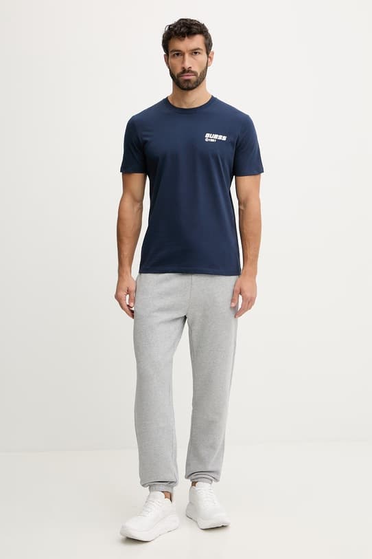 Хлопковая футболка Guess LAURO - фото 3