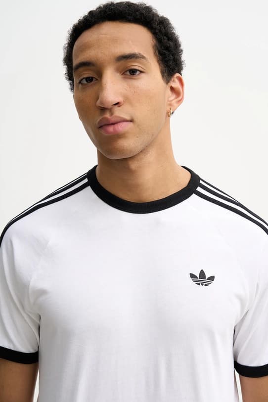 хлопковая футболка adidas Originals - фото 5