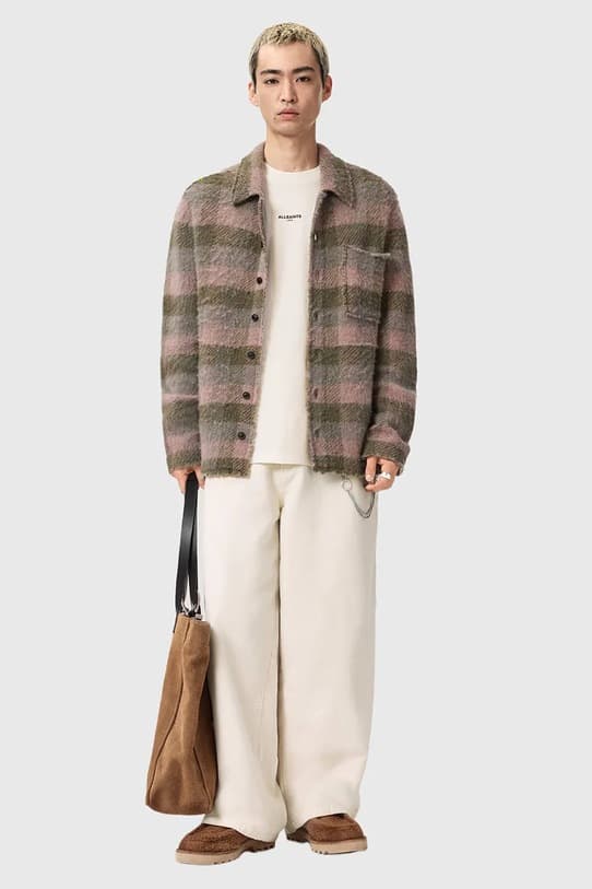 Хлопковая футболка AllSaints MICRO - фото 7