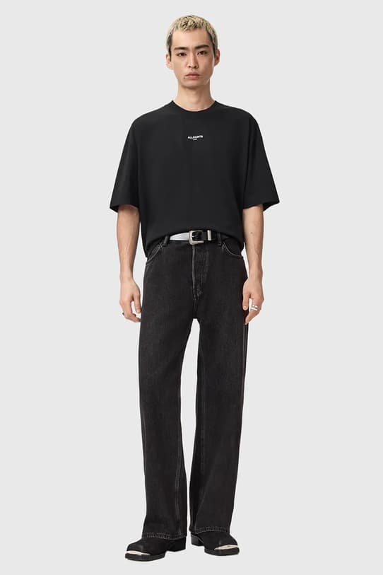 Хлопковая футболка AllSaints MICRO - фото 4