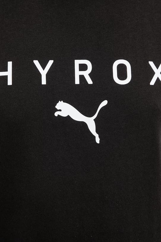 Хлопковая тренировочная футболка Puma Обрезанная майка HYROX - фото 6