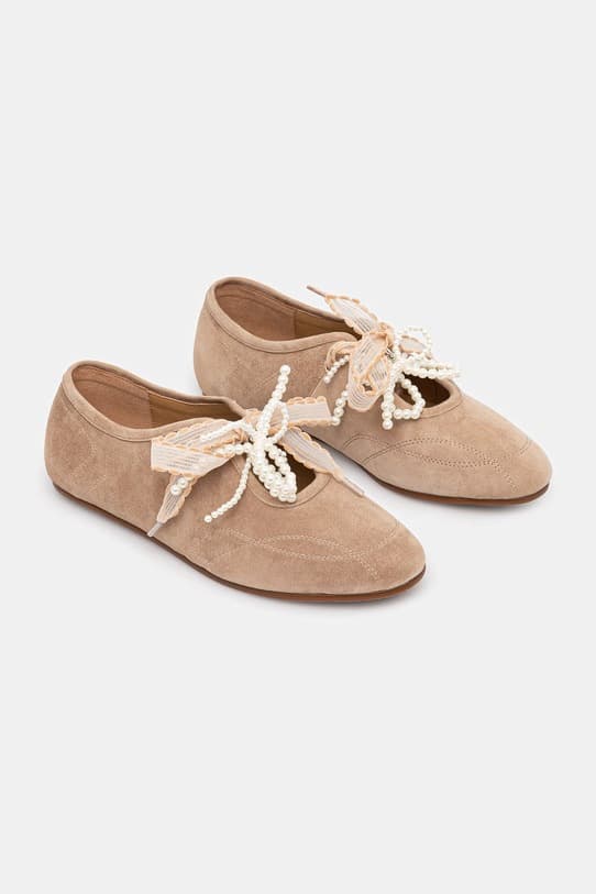 Answear.LAB замшевые балетки POISE GRACE - фото 3