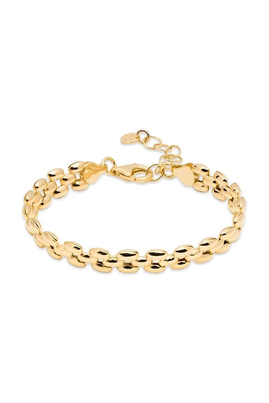 Браслет ANIA KRUK из серебра с покрытием ВИНТАЖНОЕ золото. - фото 2