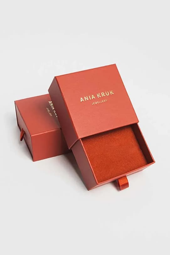 ANIA KRUK VINTAGE позолоченные серебряные серьги - фото 6