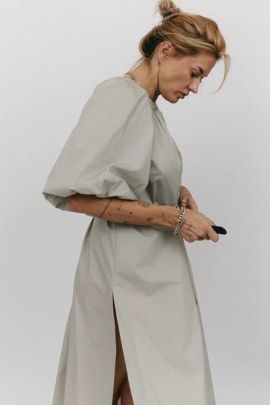 МУУВ. платье BUFFLE из хлопка - фото 6