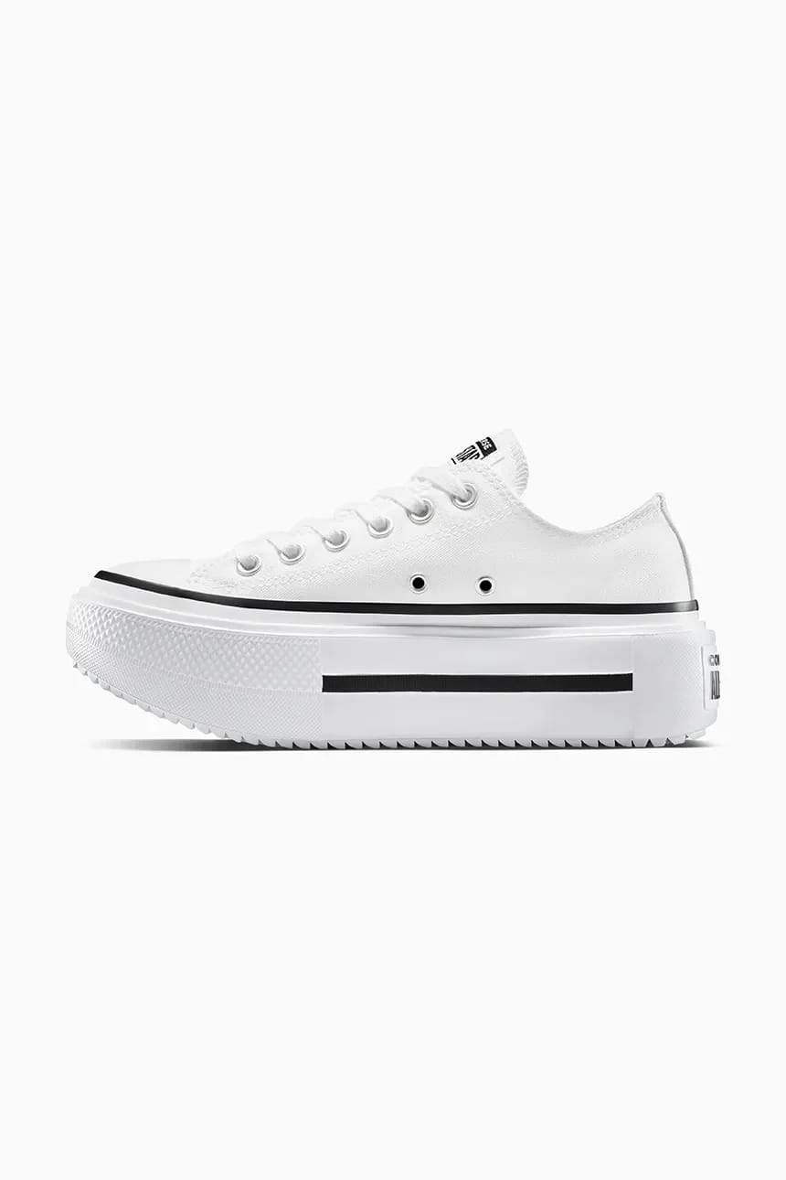 кроссовки Chuck Taylor All Star Lift Double Stack белые для мужчин - фото 5