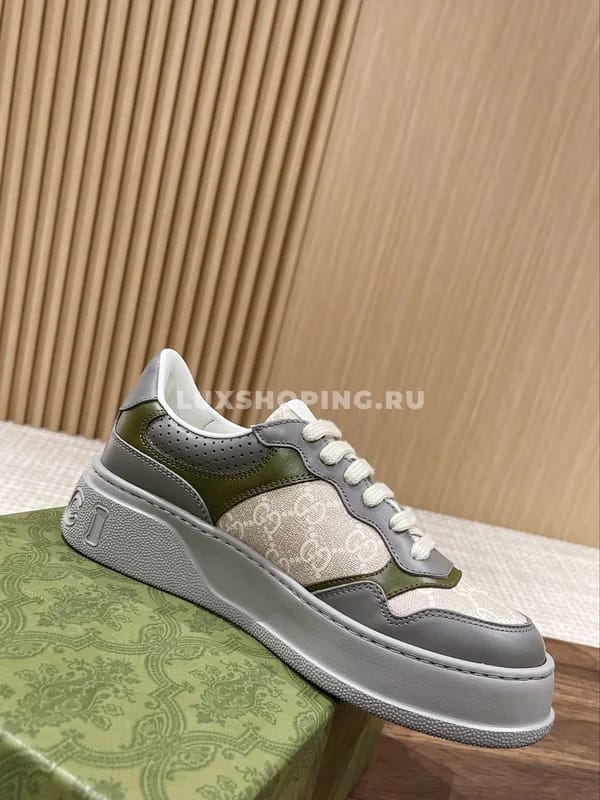 Кеды Gucci Chunky кремовые - фото 3