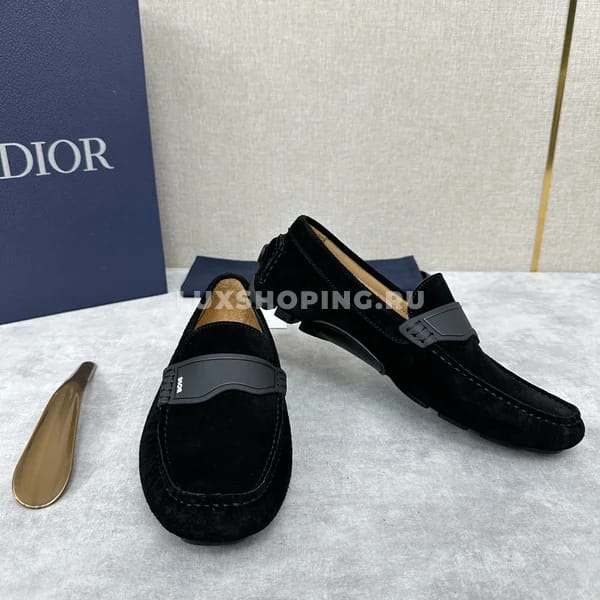 Мокасины Dior черные - фото 3