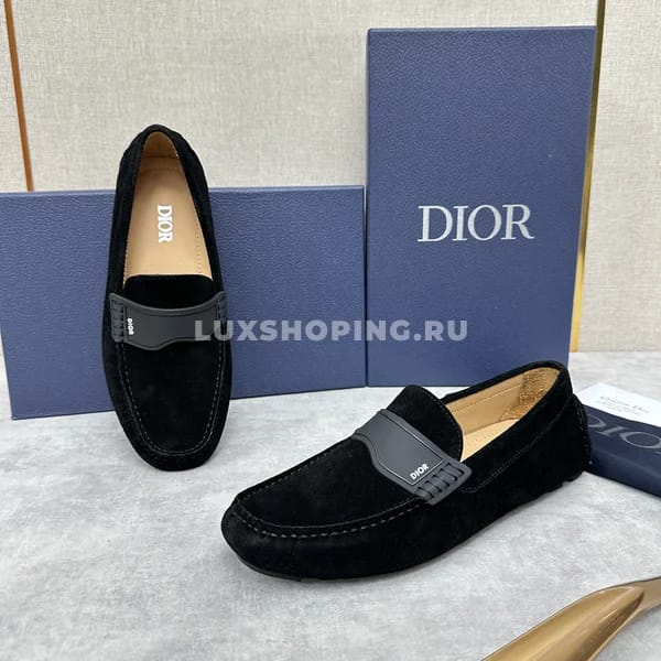 Мокасины Dior черные - фото 5
