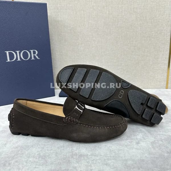 Мокасины Dior Icon коричневые - фото 2
