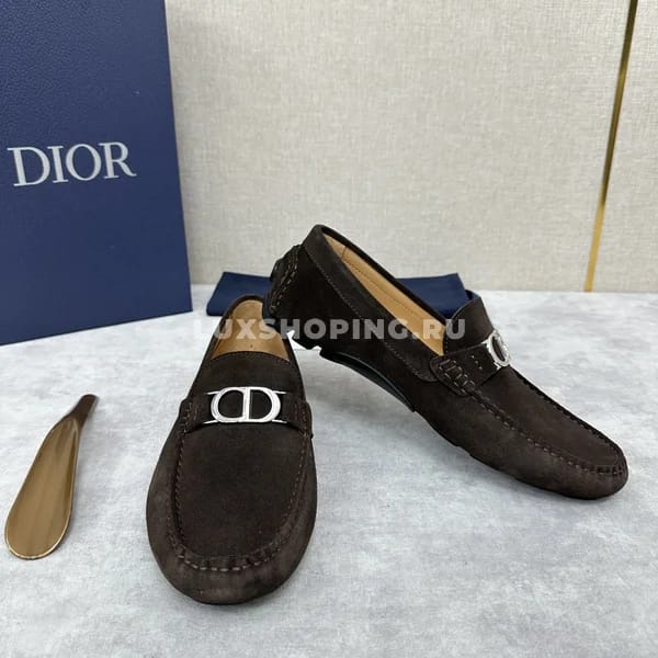 Мокасины Dior Icon коричневые - фото 3
