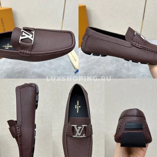 Мокасины louis vuitton Monte carlo бордо - фото 3