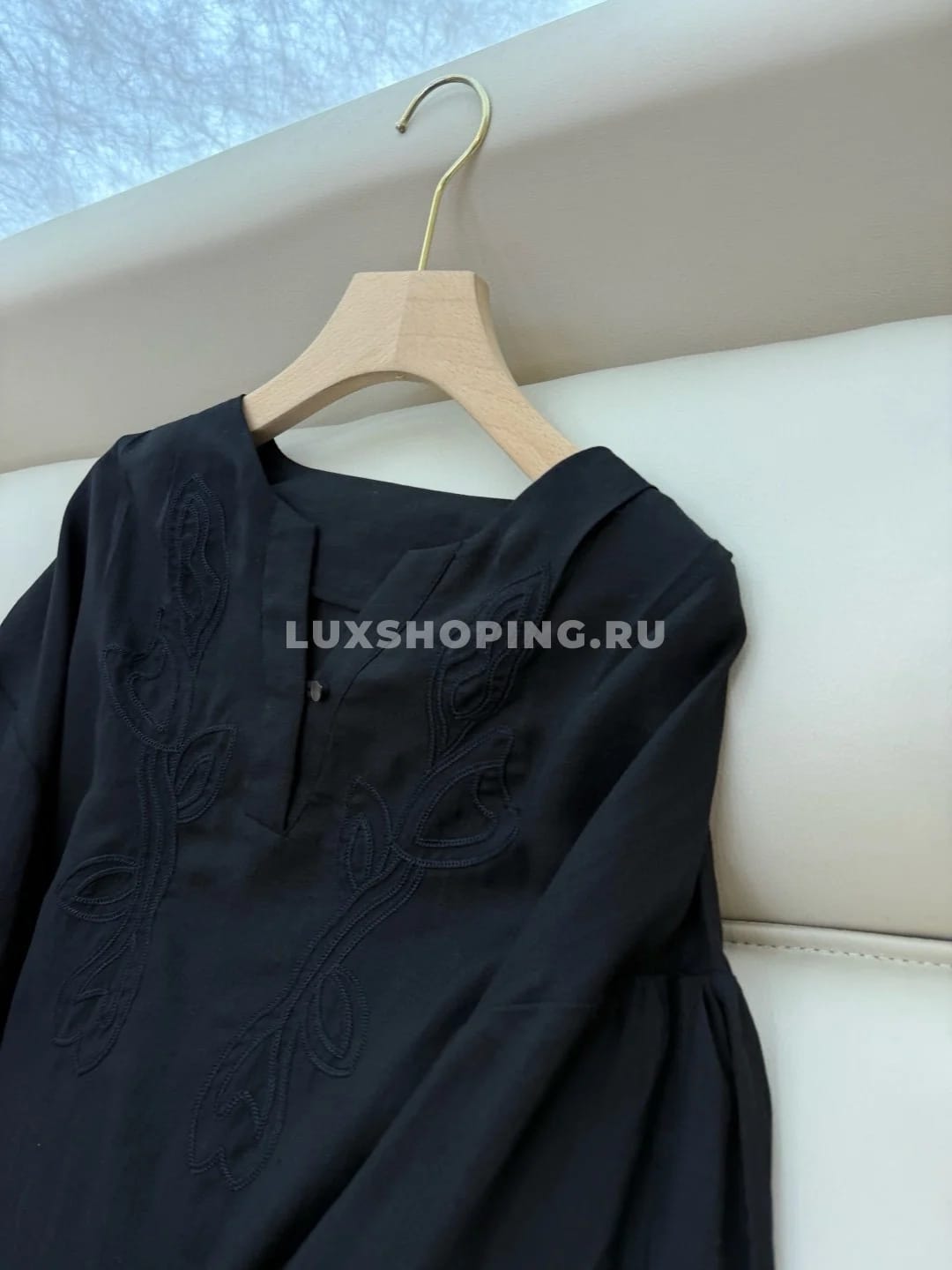 Zimmermann льняной костюм с шортами на завязках черный - фото 5