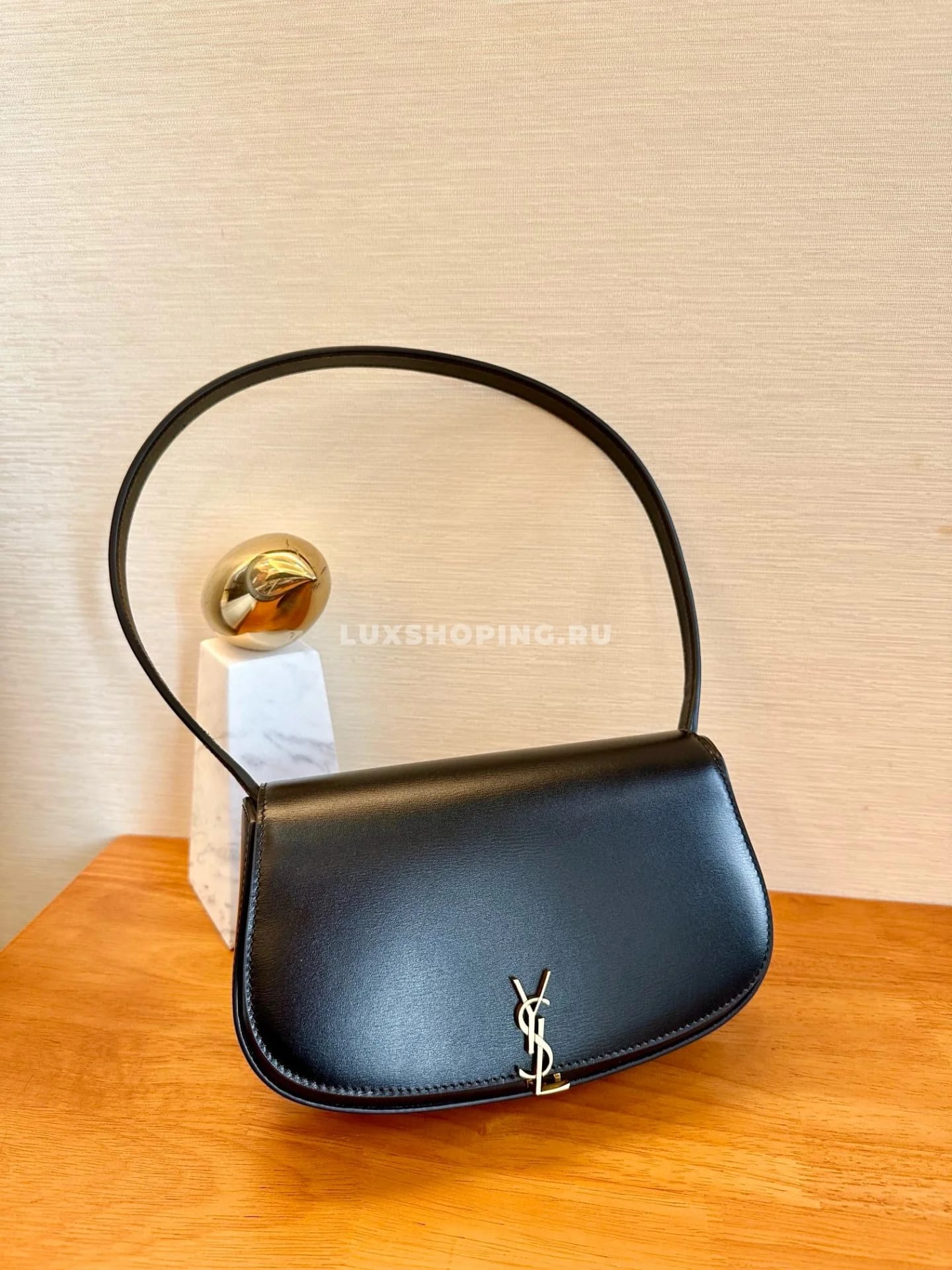 Сумка Voltaire YSL черная 13,5х17,5х5см - фото 4