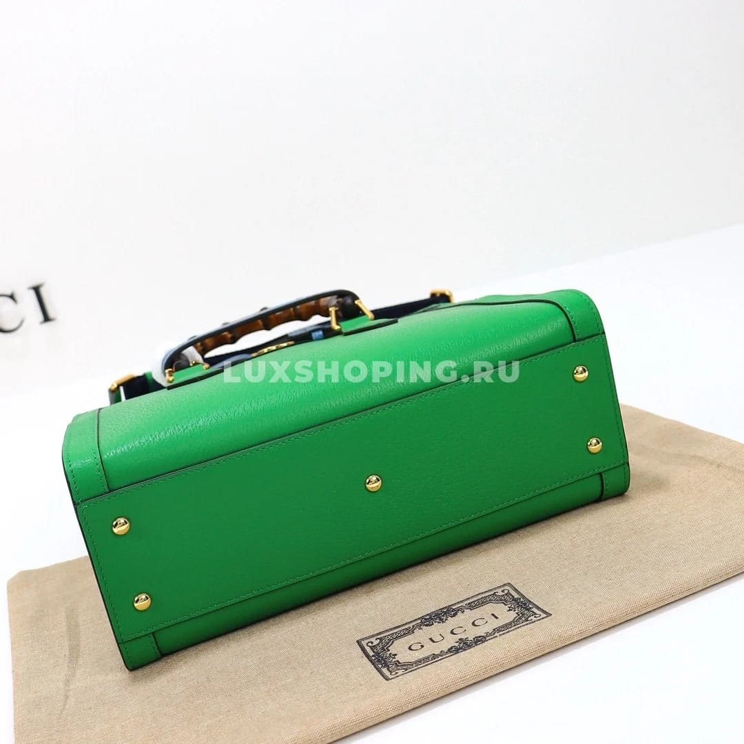 Gucci Сумка-тоут Diana 702721 светло-зеленый - фото 7