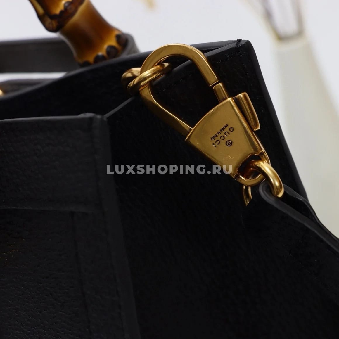 Gucci Сумка-тоут Diana 702721 Черный - фото 5