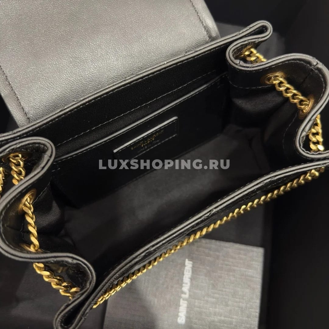 Saint Laurent Сумка Mini Nolita в цвете Черном - фото 6