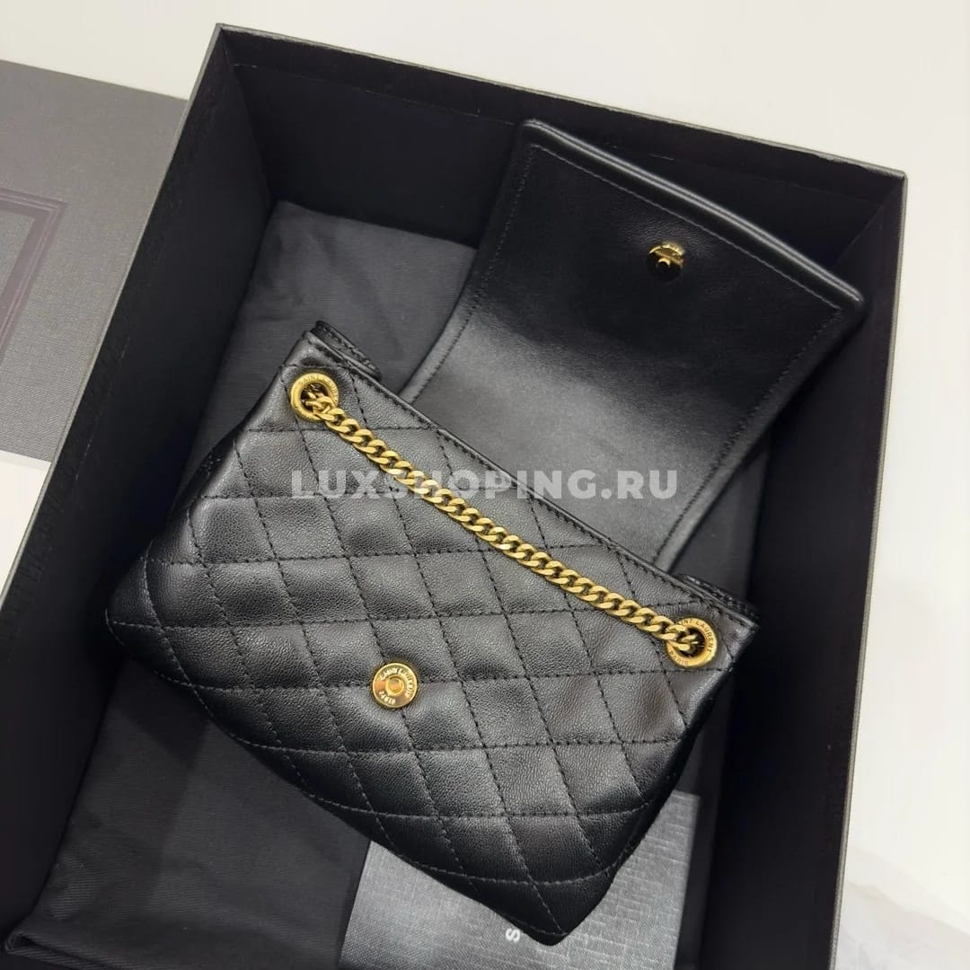 Saint Laurent Сумка Mini Nolita в цвете Черном - фото 7