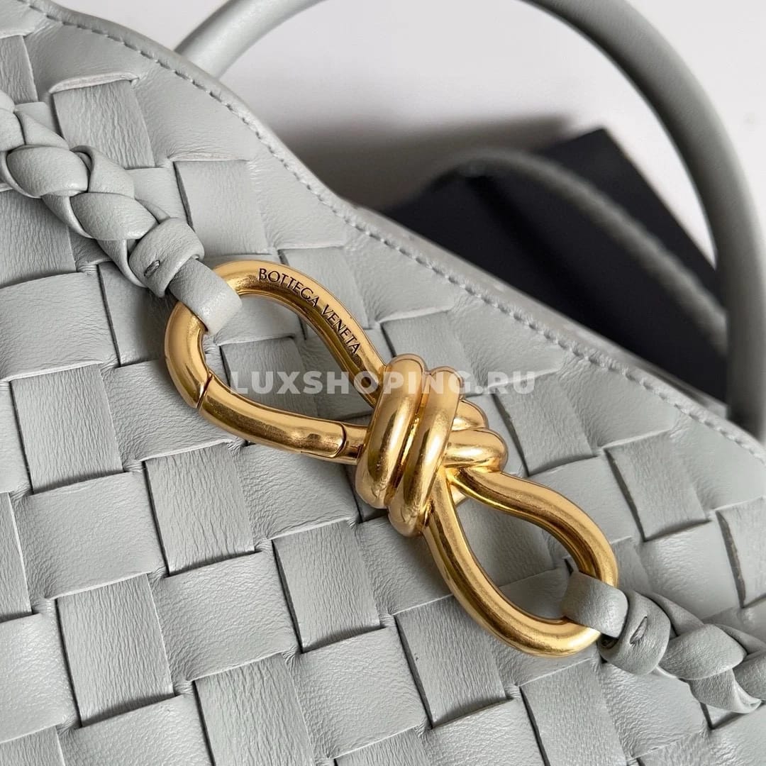 Сумка BOTTEGA VENETA ANDIAMO East-West серый - фото 8