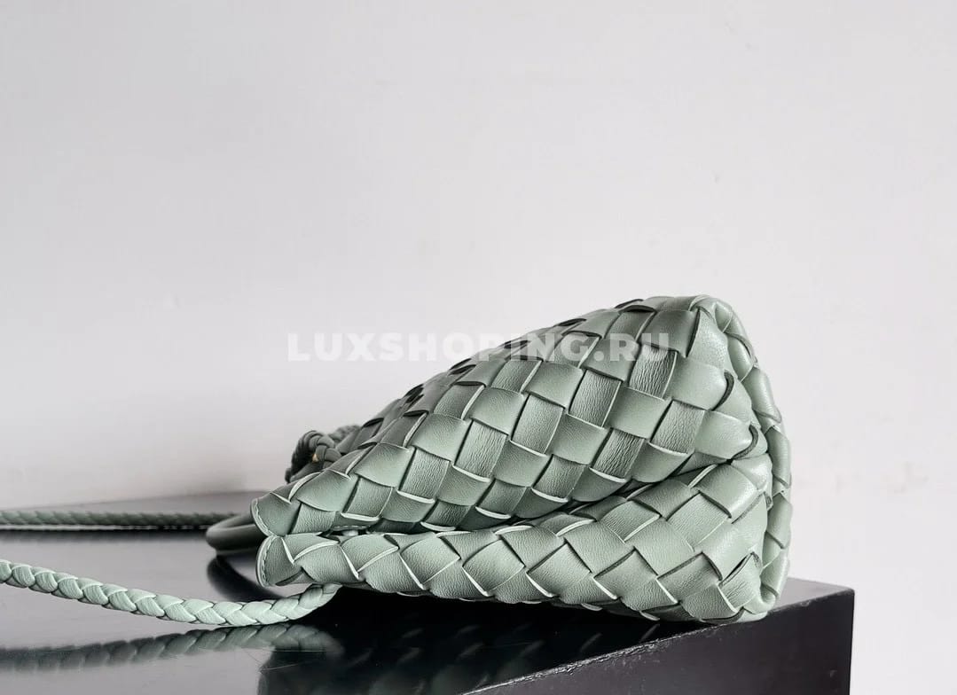 Сумка BOTTEGA VENETA ANDIAMO East-West светло бирюзовый - фото 3