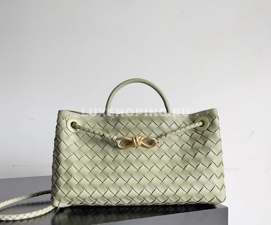 Сумка BOTTEGA VENETA ANDIAMO East-West светло-зеленый - фото 2