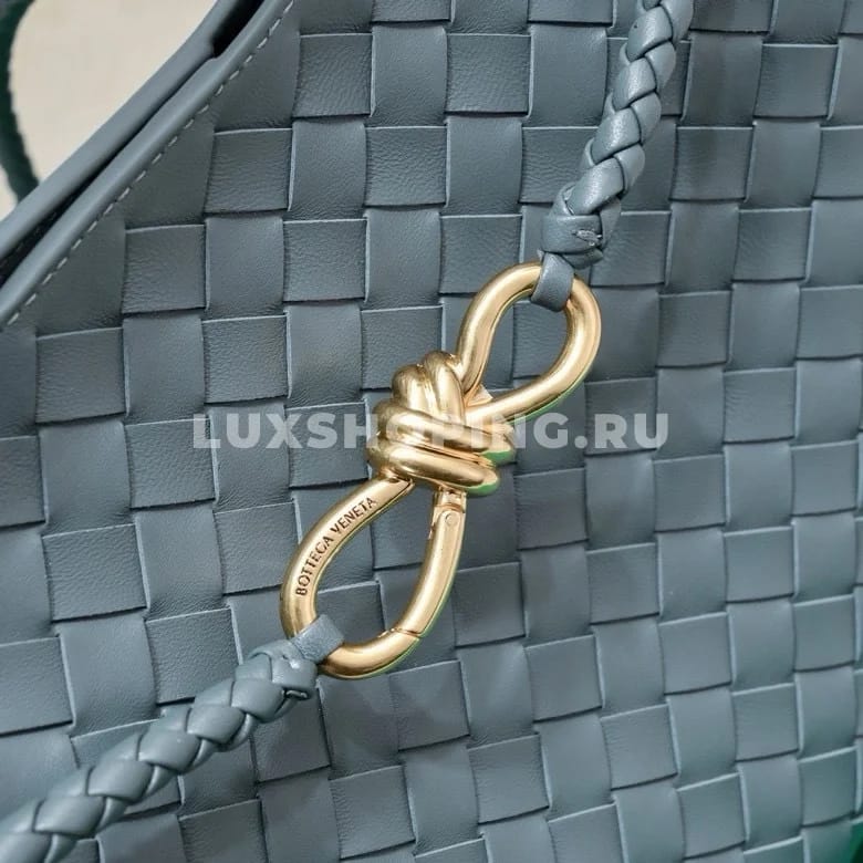 Сумка BOTTEGA VENETA ANDIAMO среднего размера в оттенке "сланцево-серый" - фото 4