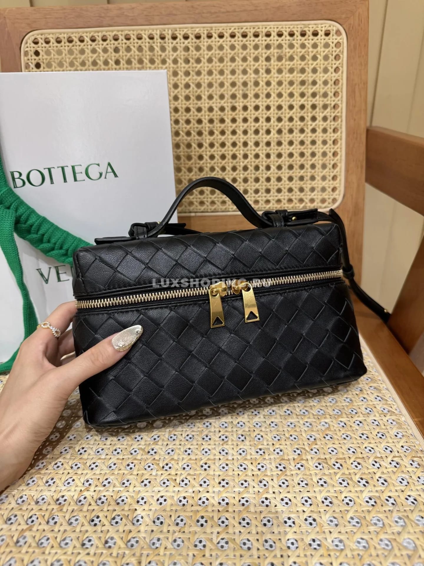 Сумка Bottega Veneta Bang Bang Black - фото 2