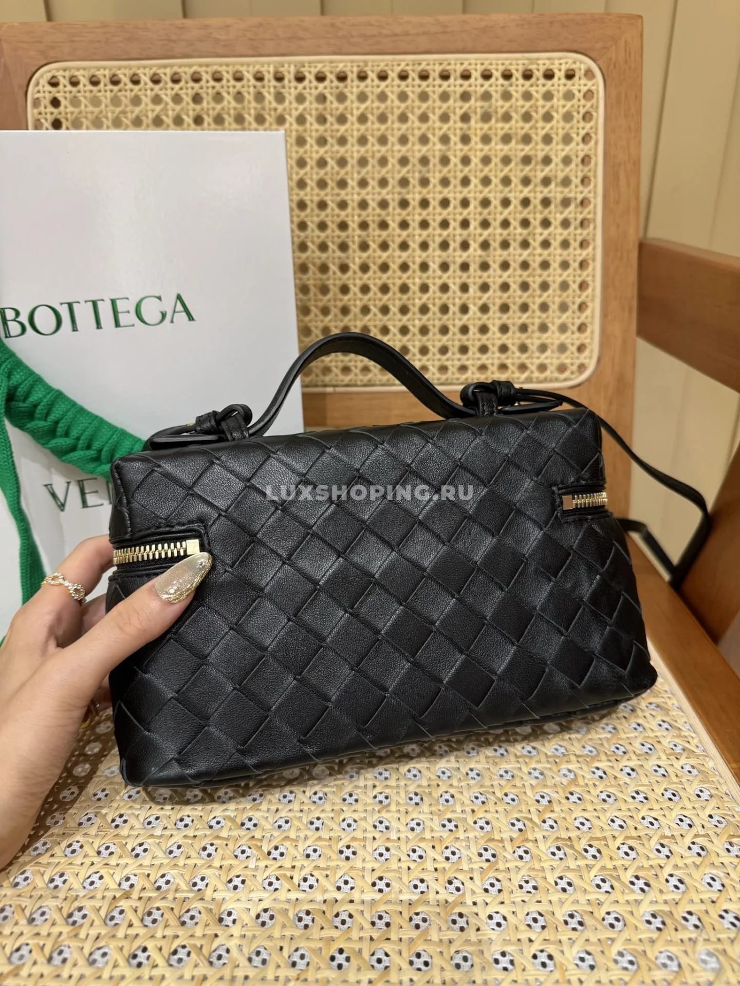 Сумка Bottega Veneta Bang Bang Black - фото 4