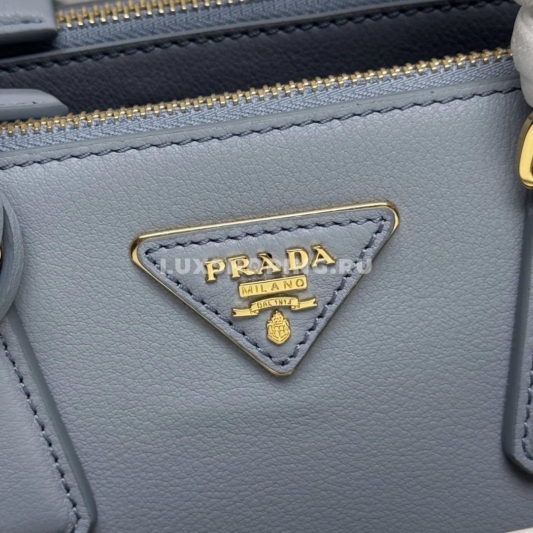 Сумка Prada Galleria Light Blue маленький размер 24,5×16,5×11 см - фото 3