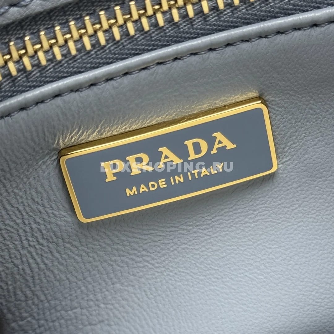 Сумка Prada Galleria Light Blue маленький размер 24,5×16,5×11 см - фото 5
