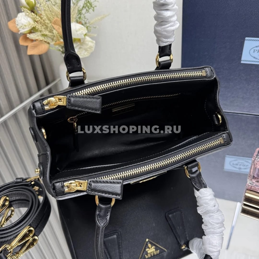 Сумка Prada Galleria black 24,5×16,5×11 см - фото 7