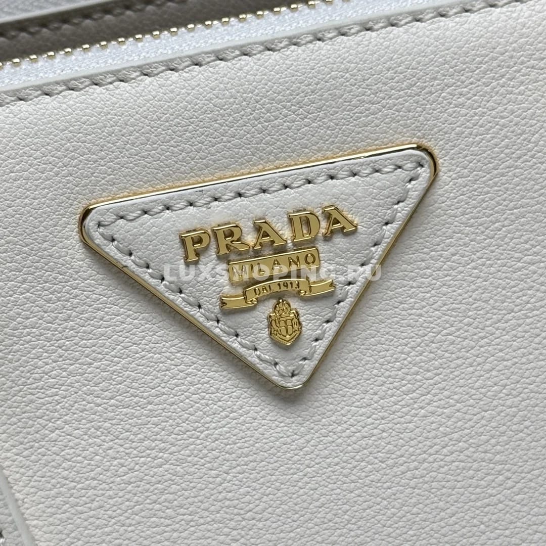 Сумка Prada Galleria white 28×20×12 см - фото 2