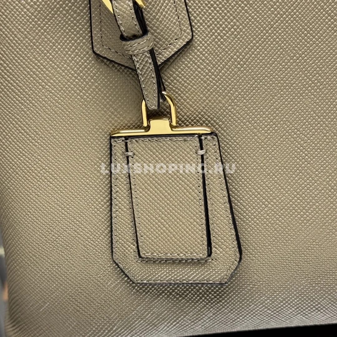Сумка Prada Double бежевая 33×24,5×14 см - фото 7