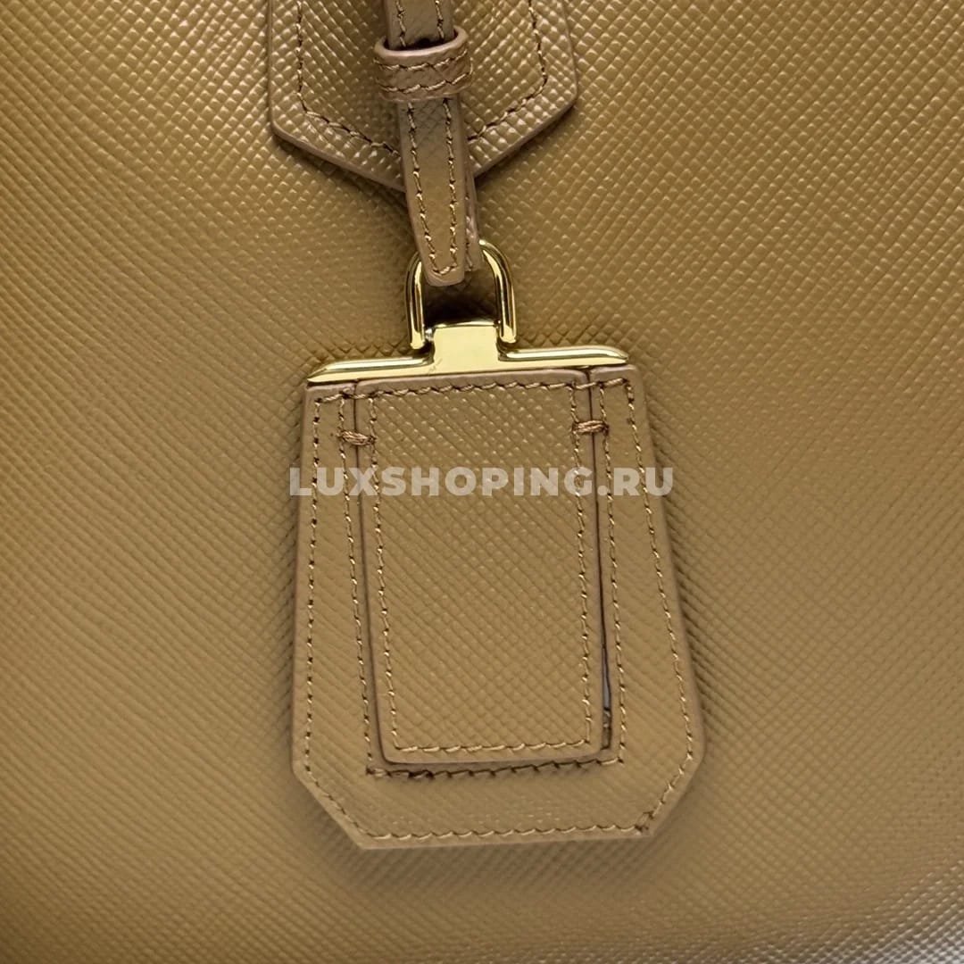 Сумка Prada Double карамельная 33×24,5×14 см - фото 10