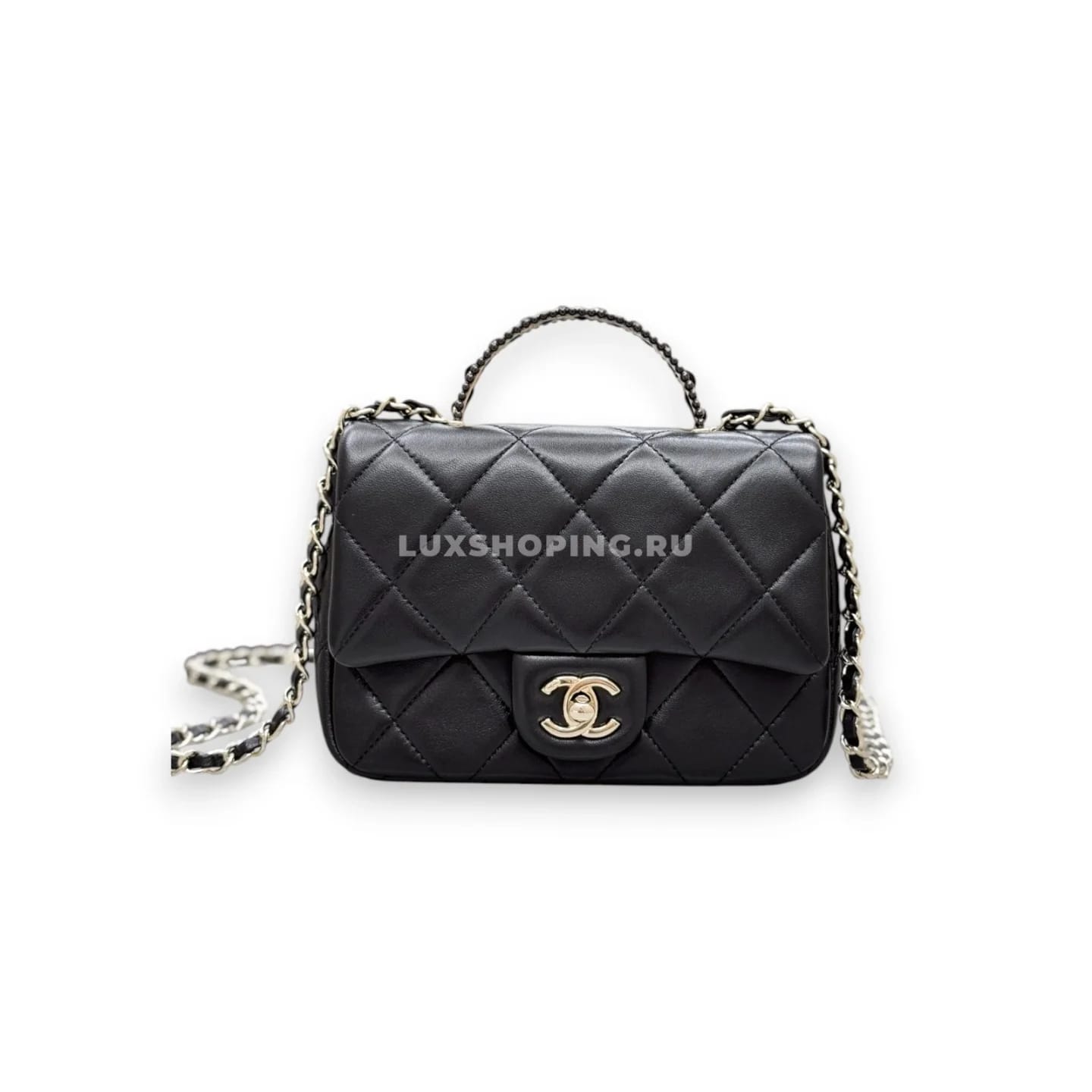 Сумка Chanel Handle Square Flap 14×18×7 см