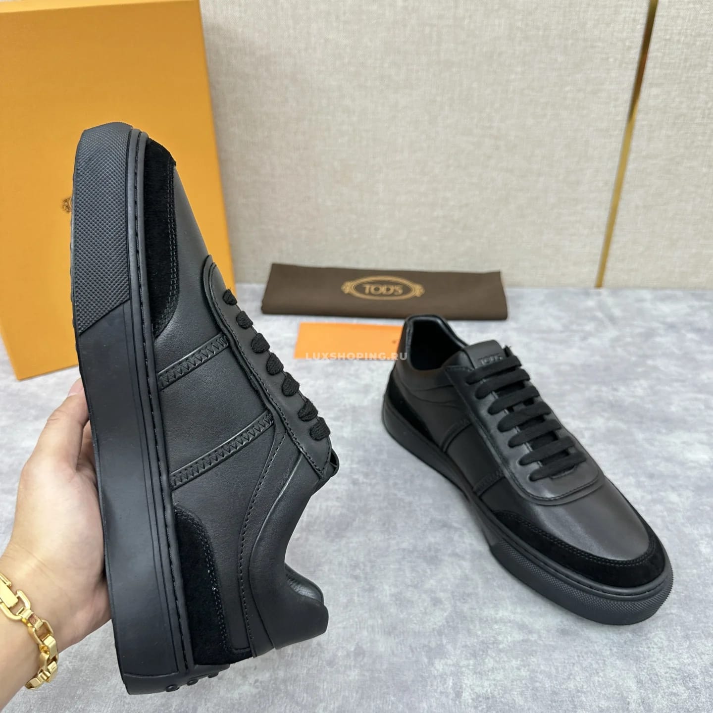 Кеды Tod's x Lamborghini Sneakers  черные - фото 2