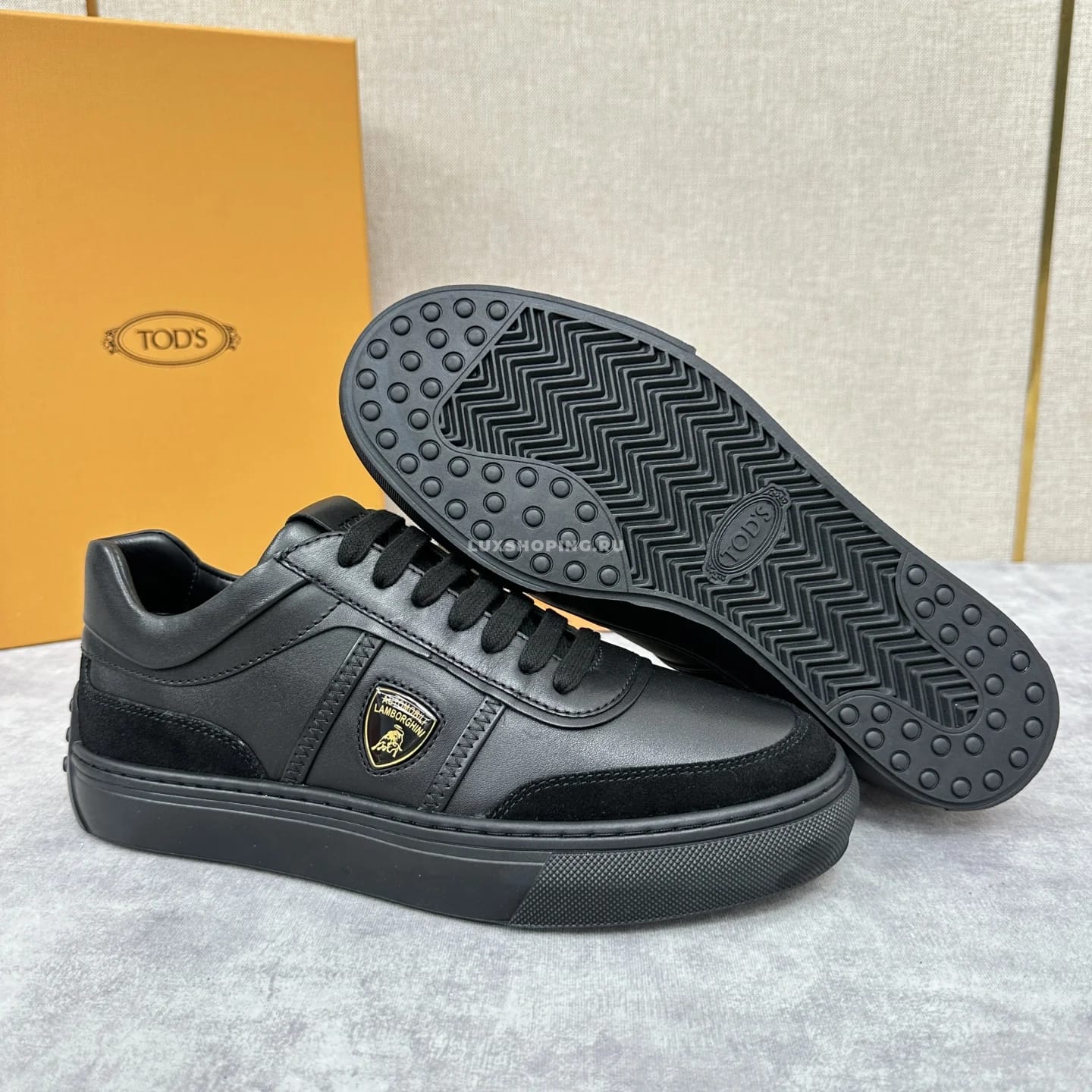 Кеды Tod's x Lamborghini Sneakers  черные - фото 3