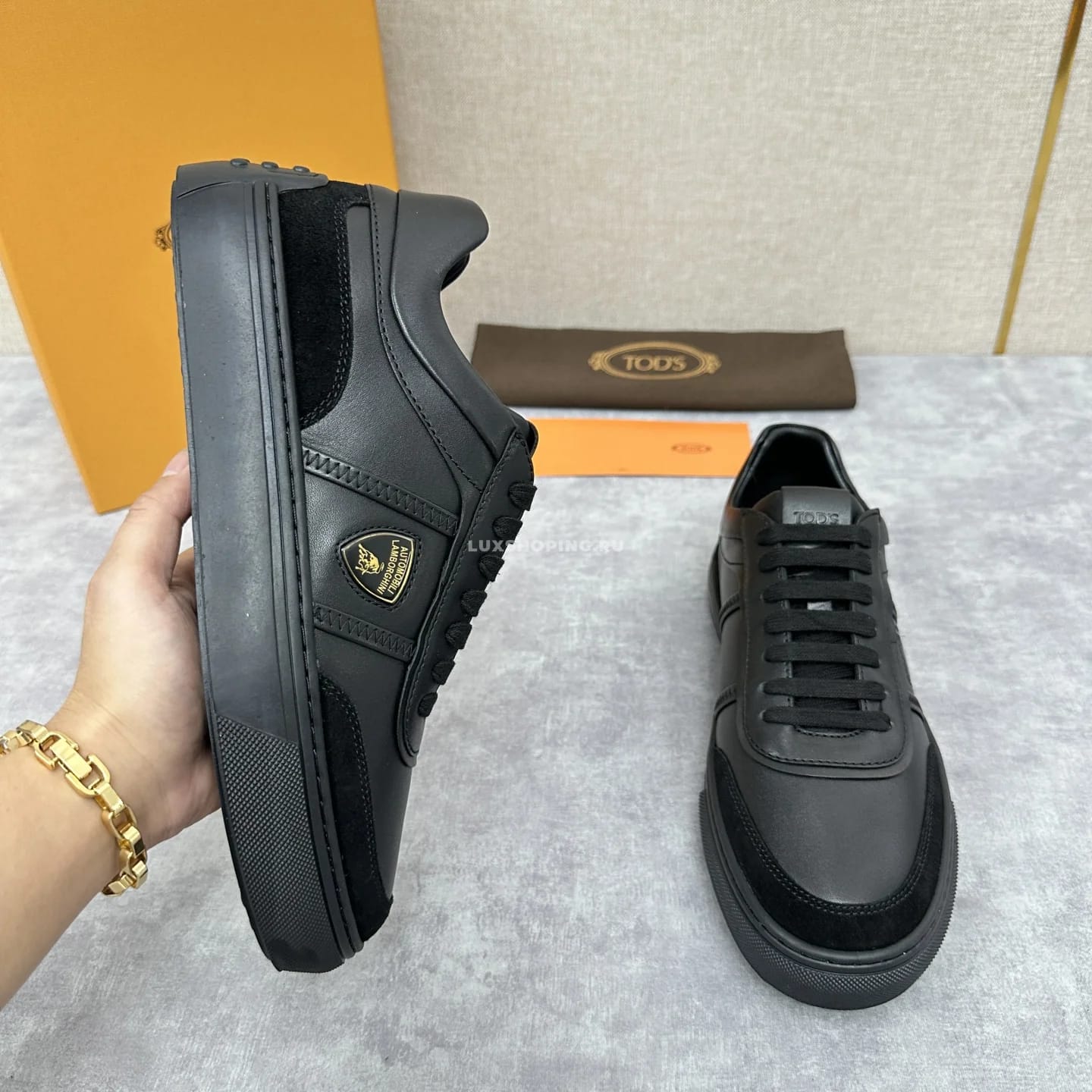 Кеды Tod's x Lamborghini Sneakers  черные - фото 6