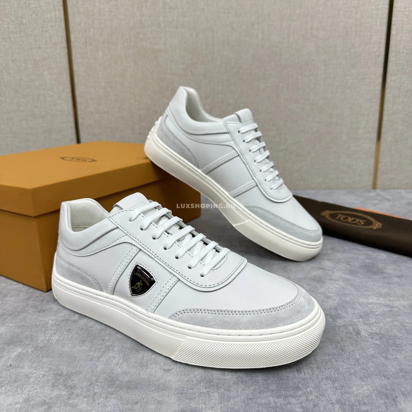 Кеды Tod's x Lamborghini Sneakers  белые - фото 2
