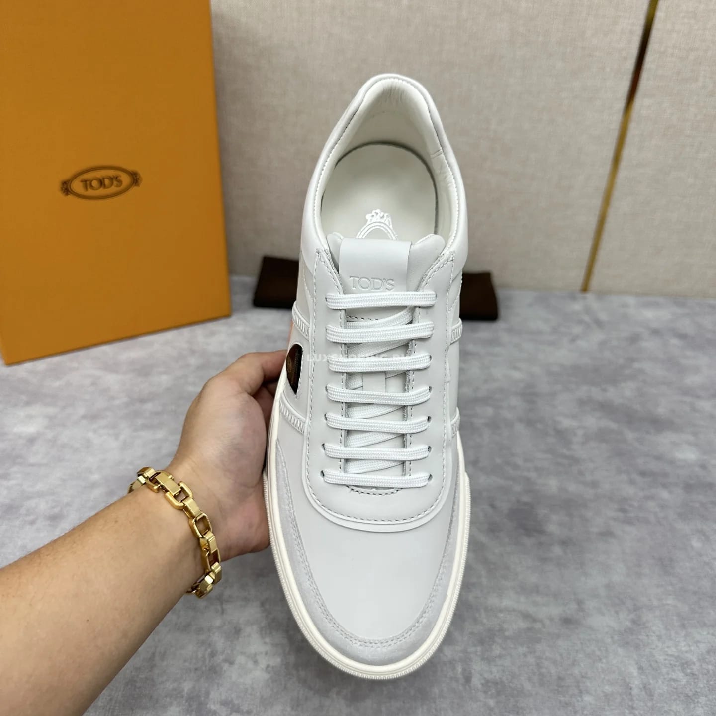 Кеды Tod's x Lamborghini Sneakers  белые - фото 3