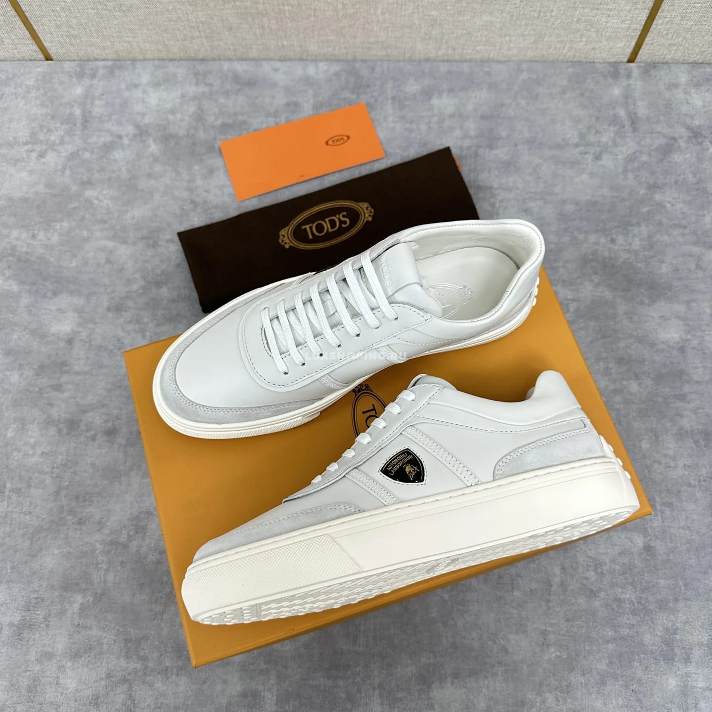 Кеды Tod's x Lamborghini Sneakers  белые - фото 6