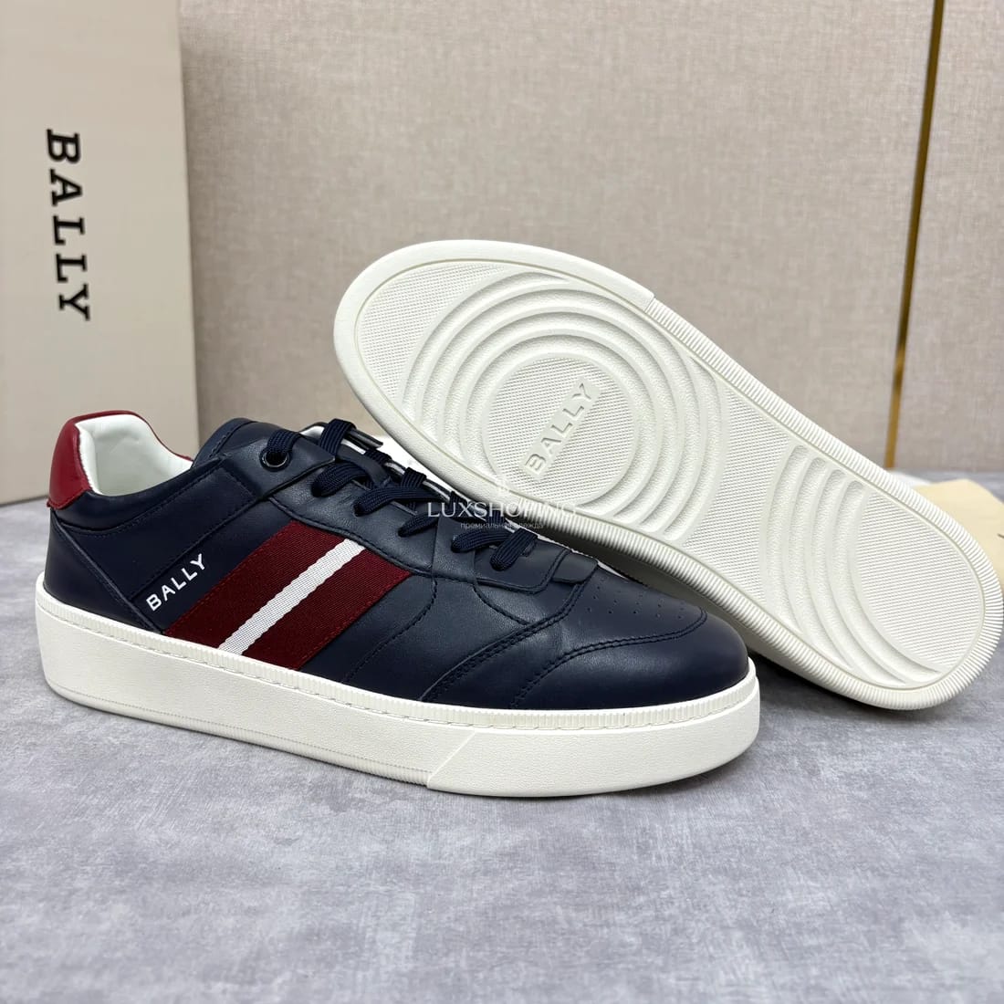 Кеды Bally мужские синие - фото 6