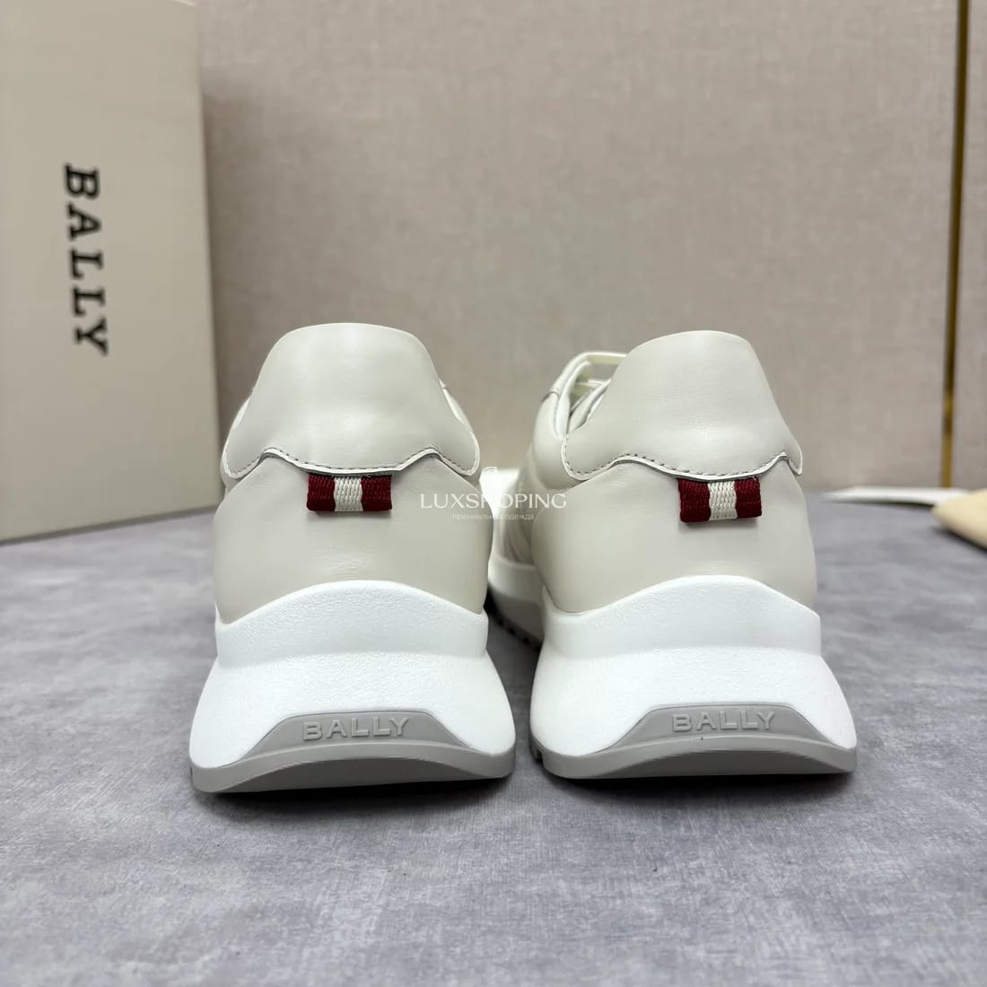 Кроссовки Bally мужские бежевые - фото 7