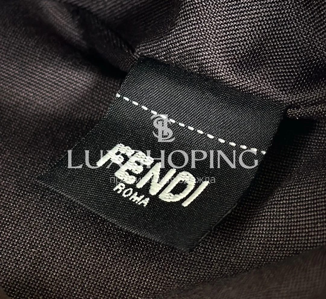 Сумка Fendi Fendigraphy синяя 20×7×13 см - фото 9